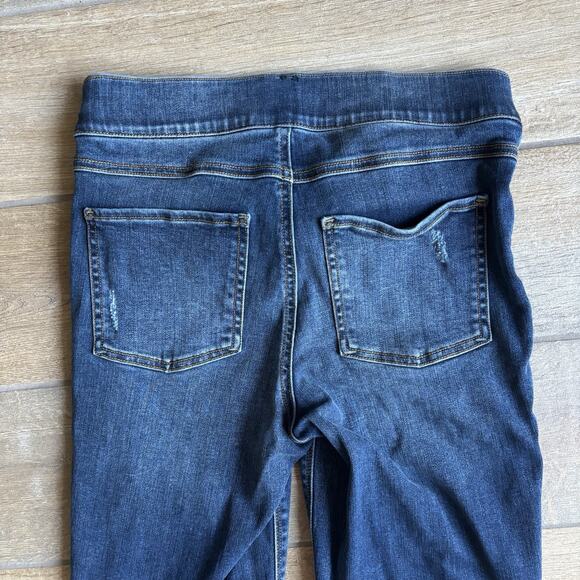 Spanx Jeans Women's Size Small Distressed Pull On Skinny Ankle Denim 20203R - Picture 13 of 16